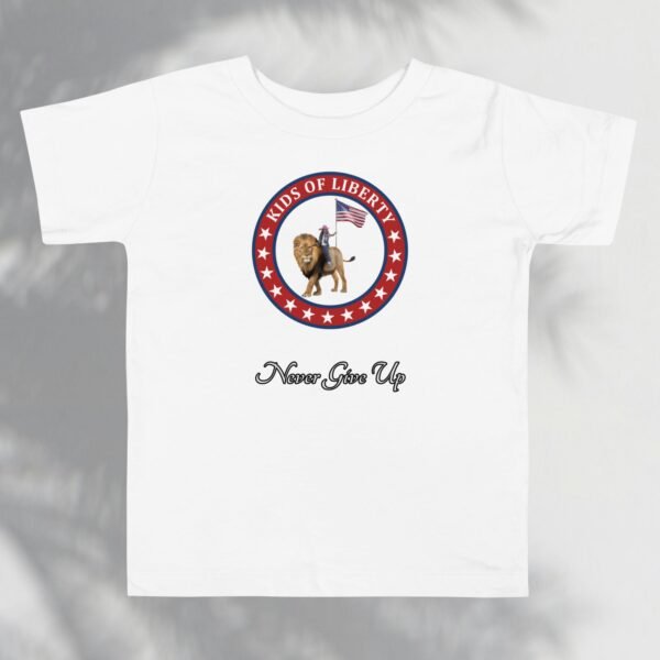 Never Give Up - Toddler Short Sleeve Tee